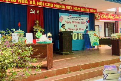Những hình ảnh về Ngày hội đọc sách và Ngày hội Stem năm học 2022-2023 trường THCS Nguyễn Chí Thanh.