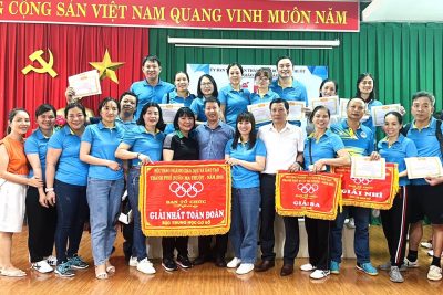 Trường THCS Nguyễn Chí Thanh tham gia hội thao ngành GD&ĐT TP Buôn Ma Thuột Năm 2022
