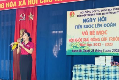 Chuỗi hoạt động chào mừng tháng thanh niên 3/2023 của Liên đội Nguyễn Chí Thanh